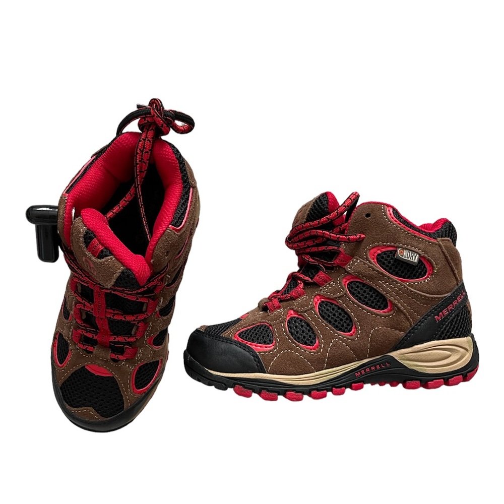 Merrell Hillside Ventilator Mid Hiking Boots Boys Size 13.5